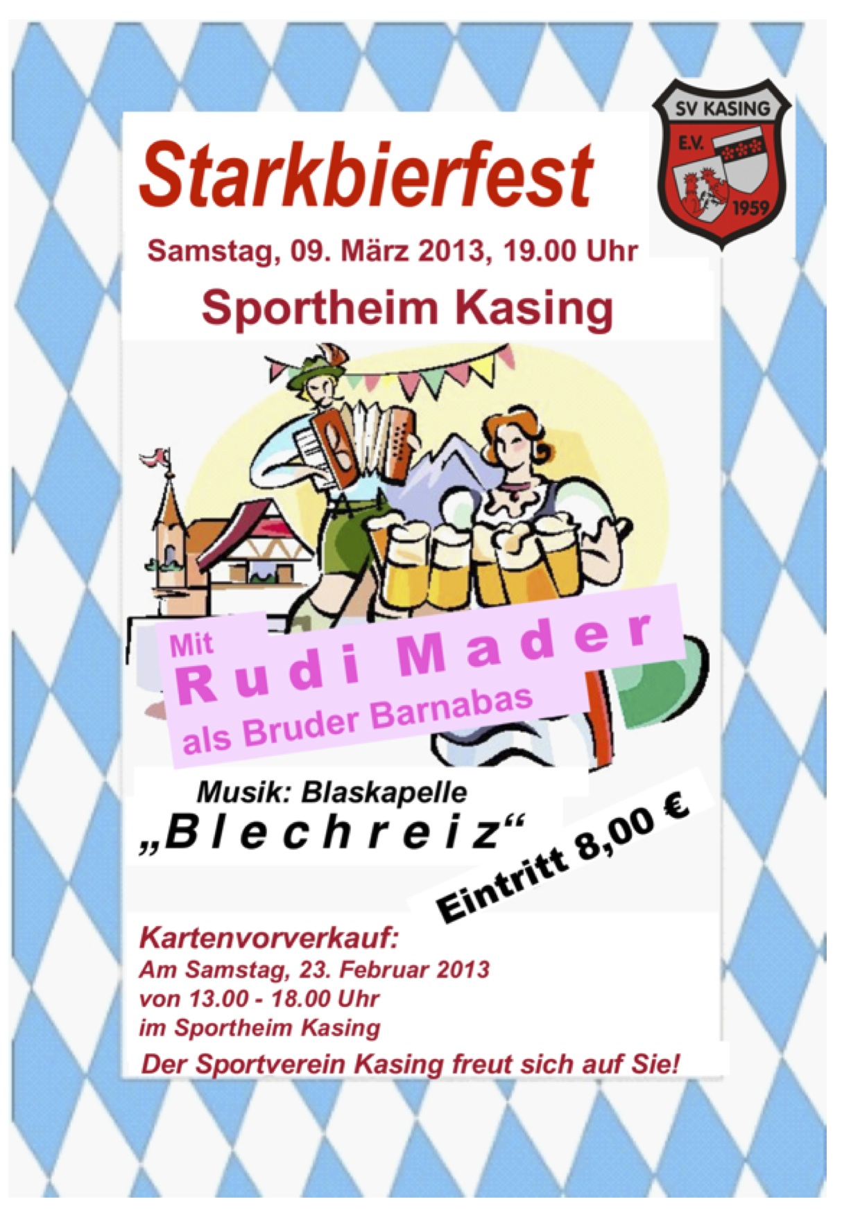 Einladung Starkbierfest