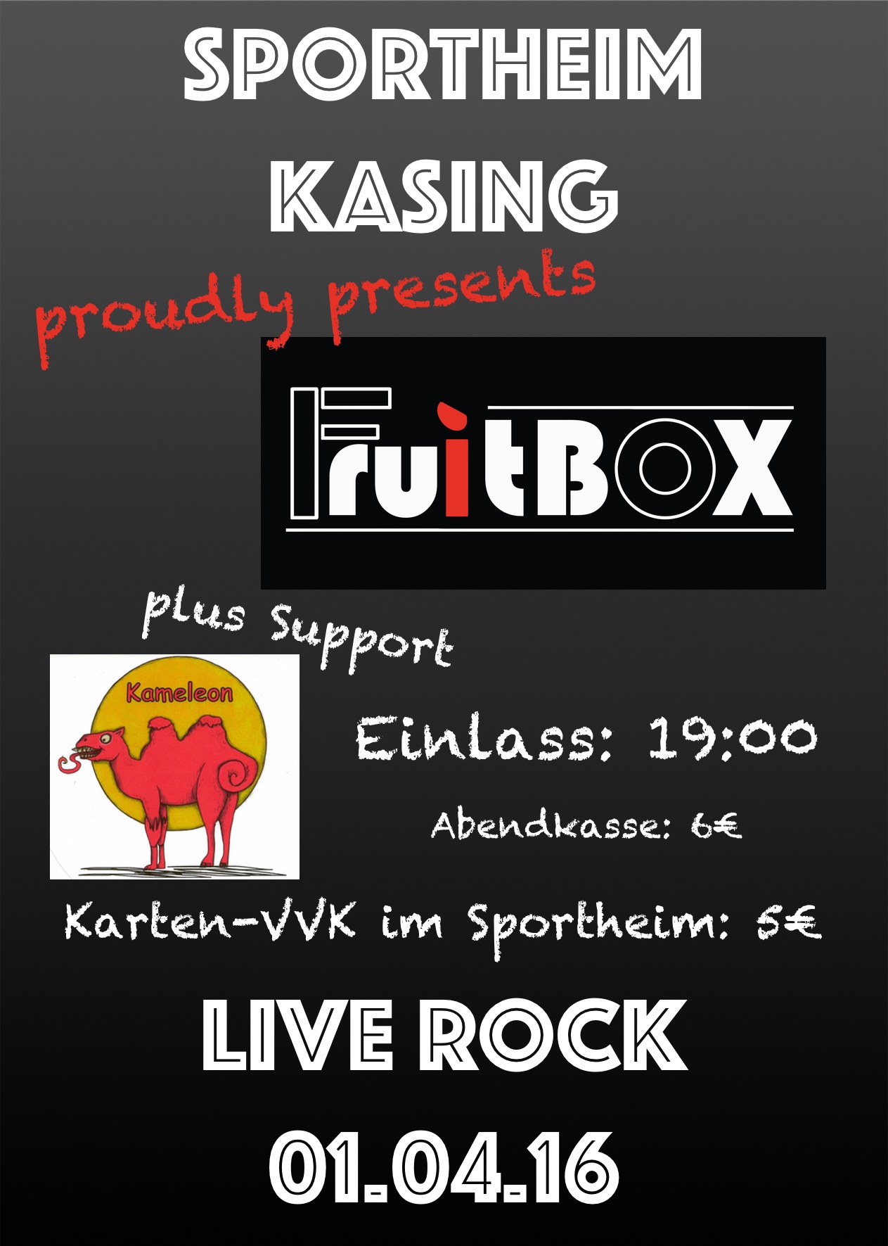 Live Rock am 01.04.16