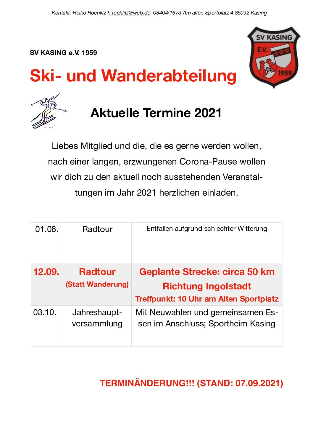 Programmausblick 2021